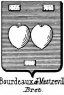 Bourdeaux Coat of Arms / Family Crest 1