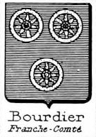 Bourdier Coat of Arms / Family Crest 0