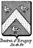 Bouret Coat of Arms / Family Crest 1