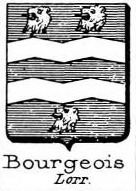 Bourgeois Coat of Arms / Family Crest 11