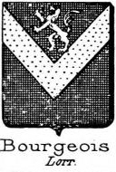 Bourgeois Coat of Arms / Family Crest 12