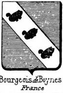 Bourgeois Coat of Arms / Family Crest 22
