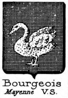 Bourgeois Coat of Arms / Family Crest 30