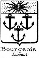 Bourgeois Coat of Arms / Family Crest 5
