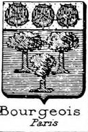 Bourgeois Coat of Arms / Family Crest 7