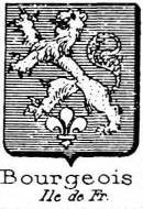 Bourgeois Coat of Arms / Family Crest 8