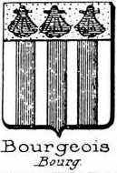Bourgeois Coat of Arms / Family Crest 9