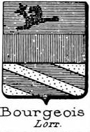 Bourgeois Coat of Arms / Family Crest 10