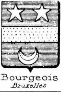 Bourgeois Coat of Arms / Family Crest 1