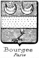 Bourges Coat of Arms / Family Crest 2