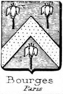 Bourges Coat of Arms / Family Crest 1