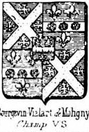 Bourgevin Coat of Arms / Family Crest 1