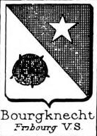 Bourgknecht Coat of Arms / Family Crest 0