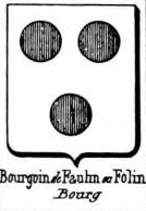 Bourgoin Coat of Arms / Family Crest 0