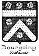 Bourgoing Coat of Arms / Family Crest 1