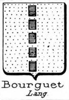 Bourguet Coat of Arms / Family Crest 1