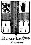 Bourke Coat of Arms / Family Crest 1