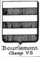 Bourlemont Coat of Arms / Family Crest 0
