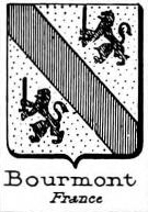 Bourmont Coat of Arms / Family Crest 1