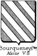 Bourqueney Coat of Arms / Family Crest 0