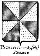 Bouschet Coat of Arms / Family Crest 0