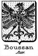 Boussan Coat of Arms / Family Crest 0