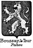 Boussay Coat of Arms / Family Crest 0