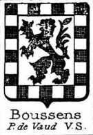 Boussens Coat of Arms / Family Crest 0