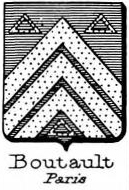 Boutault Coat of Arms / Family Crest 1