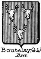 Boutelaye Coat of Arms / Family Crest 1