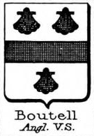 Boutell Coat of Arms / Family Crest 1