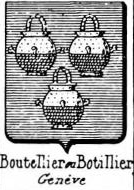 Boutellier Coat of Arms / Family Crest 0