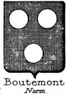 Boutemont Coat of Arms / Family Crest 0