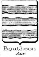 Boutheon Coat of Arms / Family Crest 0