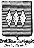 Bouthillier Coat of Arms / Family Crest 0