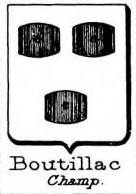 Boutillac Coat of Arms / Family Crest 0