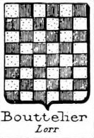 Bouttelier Coat of Arms / Family Crest 0