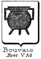 Bouvais Coat of Arms / Family Crest 0