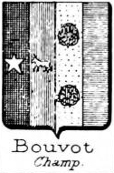 Bouvot Coat of Arms / Family Crest 2