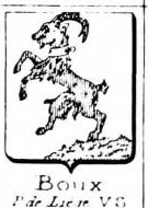 Boux Coat of Arms / Family Crest 1