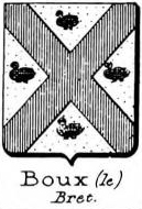 Boux Coat of Arms / Family Crest 0