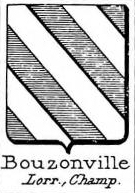 Bouzonville Coat of Arms / Family Crest 0