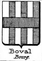 Boval Coat of Arms / Family Crest 1