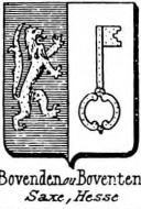 Bovenden Coat of Arms / Family Crest 0