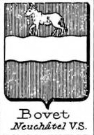 Bovet Coat of Arms / Family Crest 1