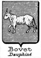 Bovet Coat of Arms / Family Crest 0