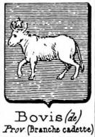 Bovis Coat of Arms / Family Crest 1