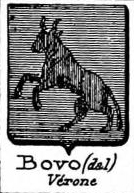 Bovo Coat of Arms / Family Crest 1