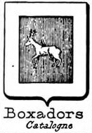 Boxadors Coat of Arms / Family Crest 0