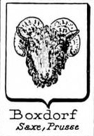 Boxdorf Coat of Arms / Family Crest 0